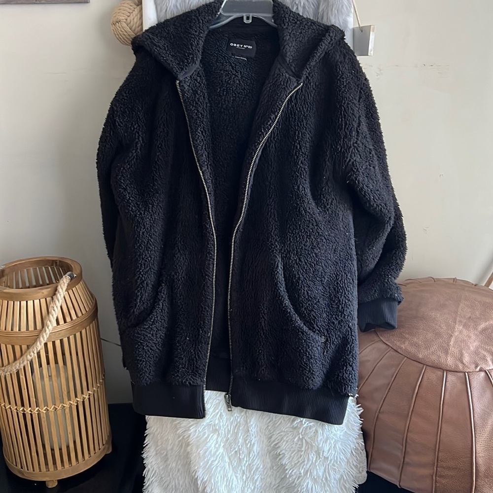 Obey No 89 teddy Bear jacket